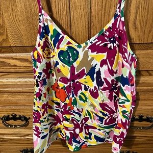 Flowered Tank size S